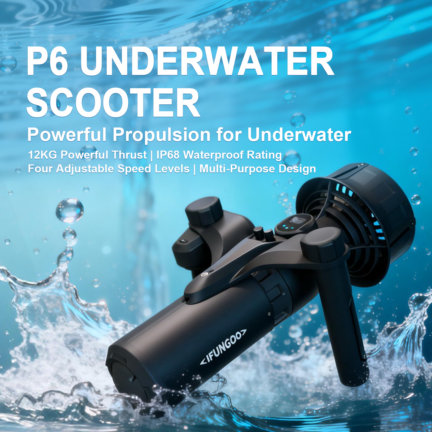 IFUNGOO P6潜水推进器：让水下探索拥有更强动力